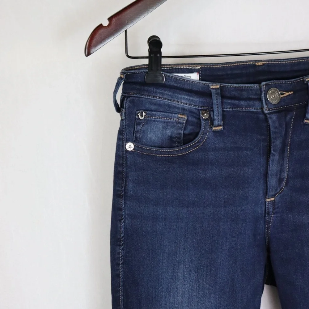TRUE RELIGION Jennie Curvy Mid Rise Skinny - Picture 2 of 14